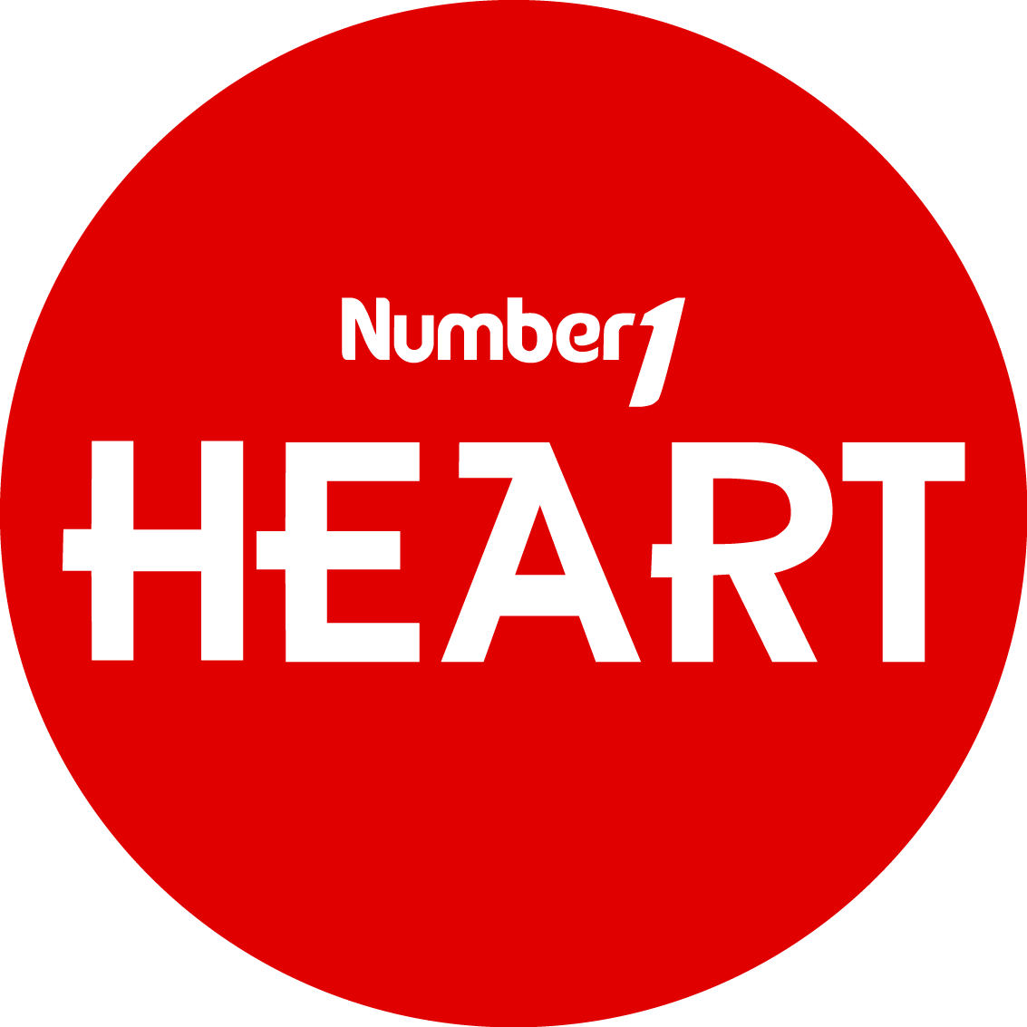 Number 1 Heart logosu